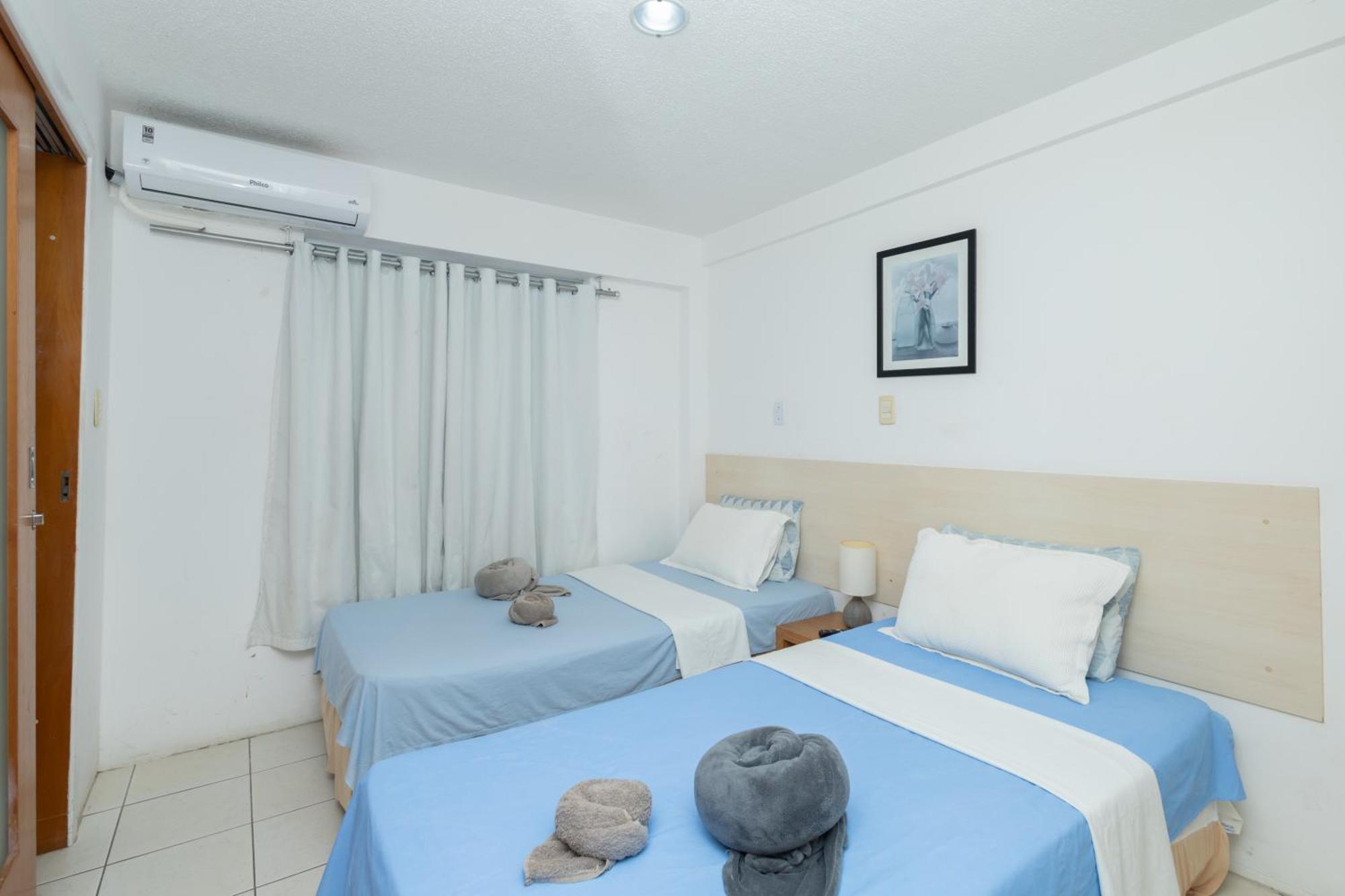 Vista Mar E Lagoa - Cozinha E Frigobar - Apartamento Flat Proximo A Praia São Luís Buitenkant foto
