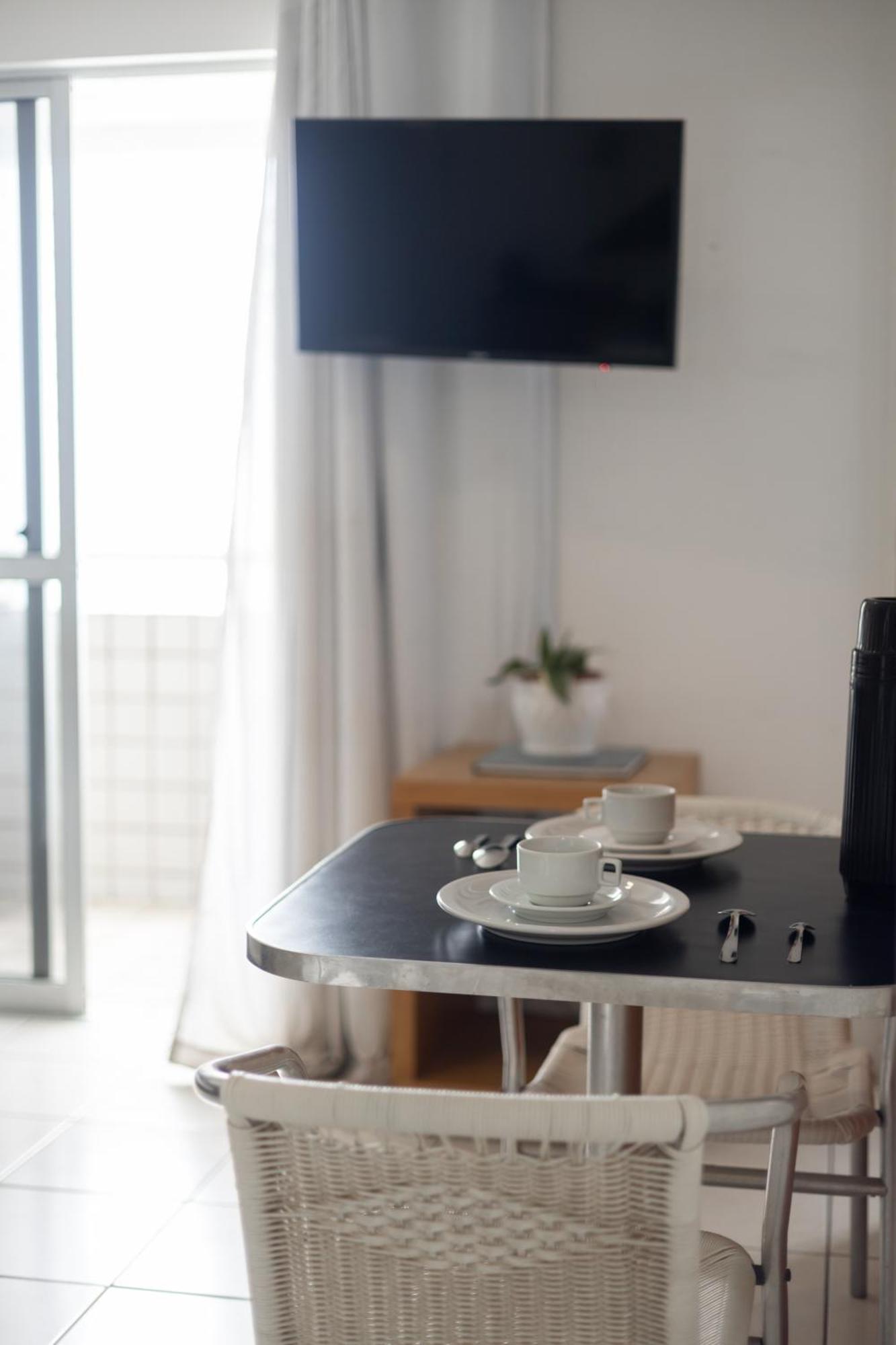 Vista Mar E Lagoa - Cozinha E Frigobar - Apartamento Flat Proximo A Praia São Luís Buitenkant foto